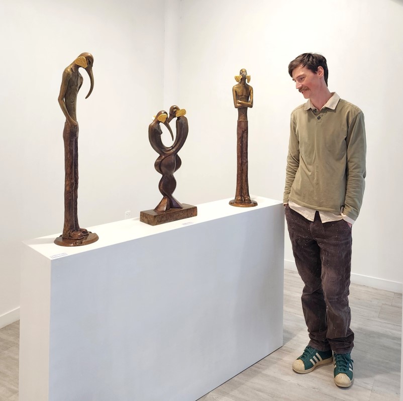 Dan at Zimmerman Gallery Dan Dibble at Zimmerman Gallery